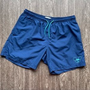 Disney Parks Mickey Mouse blue swim trunks